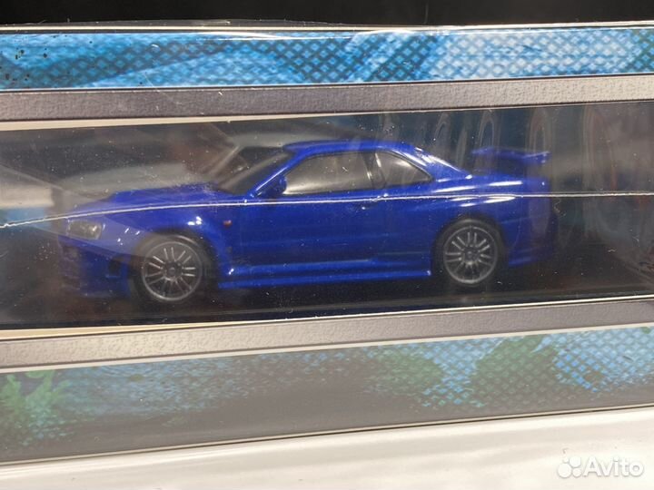 Форсаж fast greenlight 1/43 Skyline Новый набор