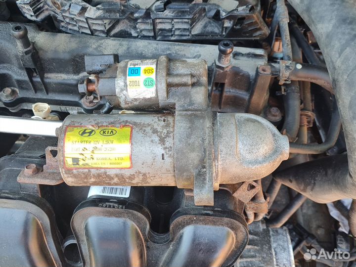 Стартер kia sportage 3