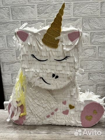 Единорог украшение