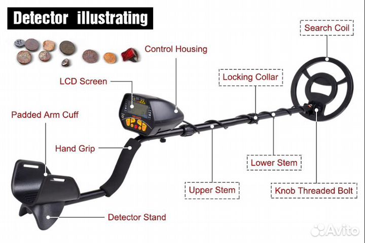 Металлоискатель MD 3028