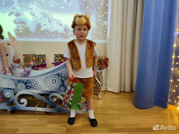 Костюм мишки новогодний для садика