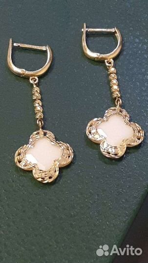 Золотой комплект Van Cleef
