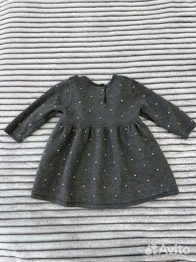 Платье теплое h&m 74