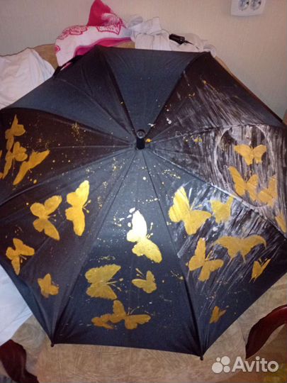 Зонт трость женский