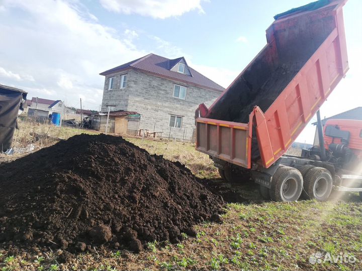 Земля чернозем перегной грунт