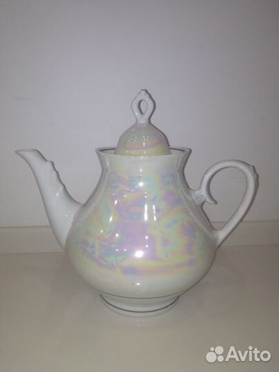 Чайник заварочный большой СССР Минск перламутр