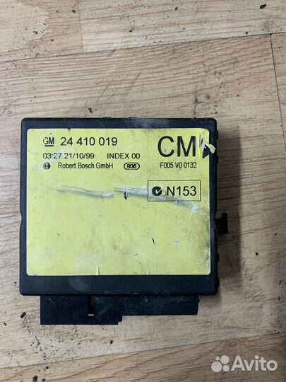 Opel блок управления