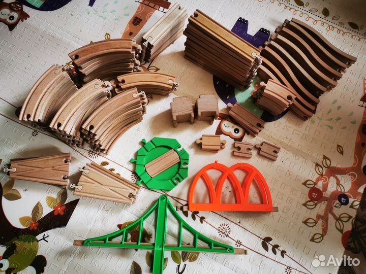 Деревянная железная дорога IKEA