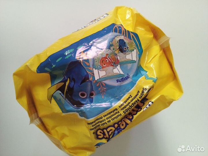 Подгузники для плавания. Новач упаковка