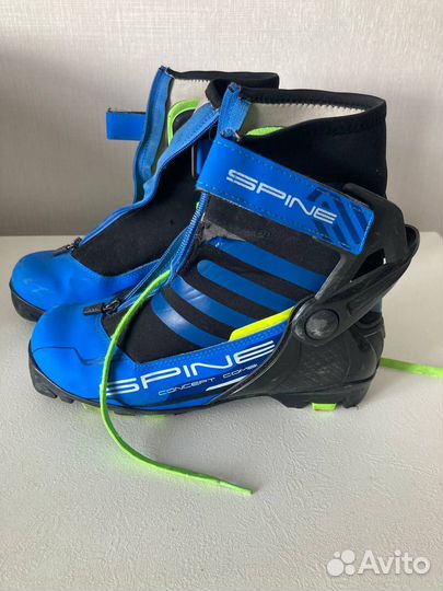 Лыжные ботинки коньковые spine