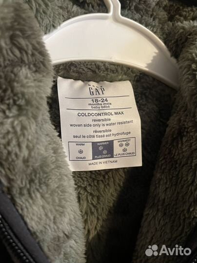 Фирменная детская зимняя куртка Gap