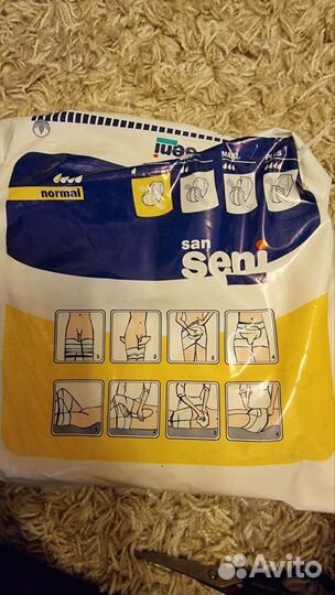 Анатомические Подгузники для взрослых seni