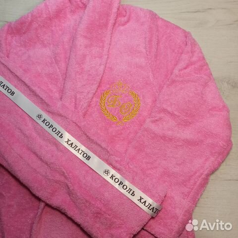 Халат женский с индивидуальной вышивкой