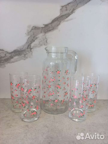 Набор кувшин и стаканы,посуда