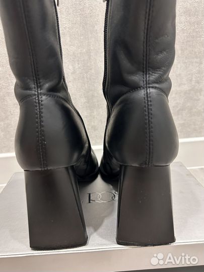 Ботильоны чулки черные 38