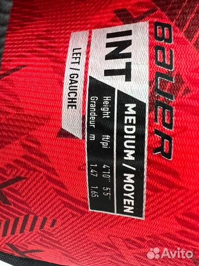 Налокотники хоккейные bauer