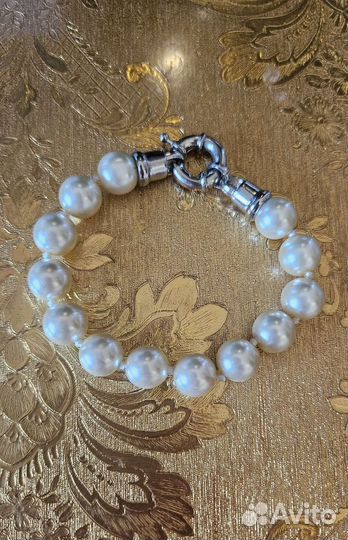 Браслет из жемчуга бижутерия