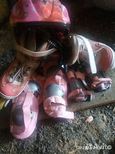 Детские ролики и защита