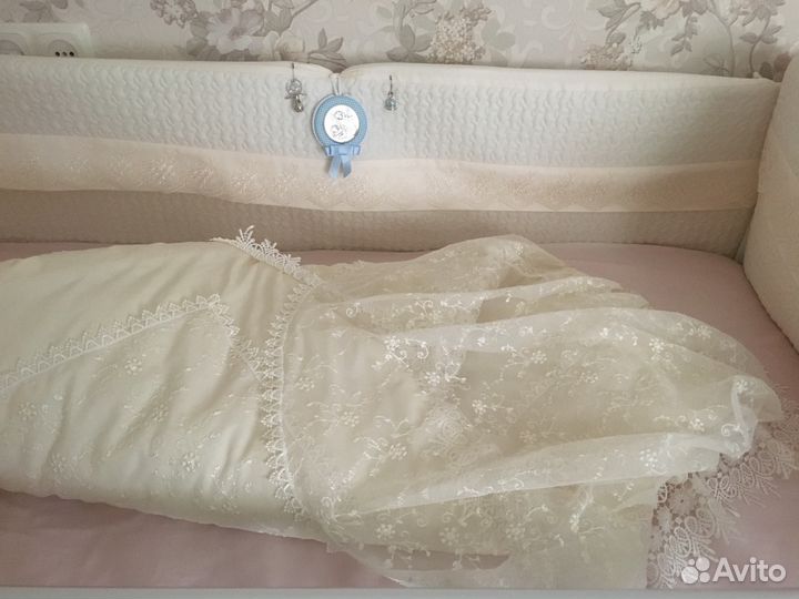 Одеяло-конверт, цвет шампань