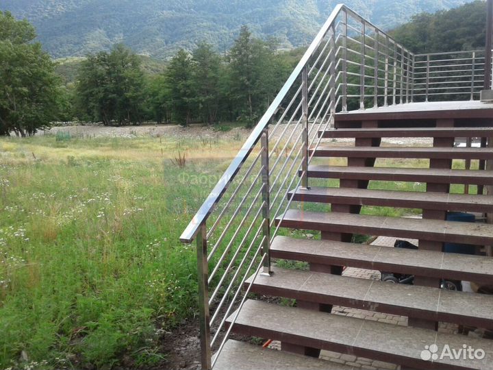 Перила из нержавеющей стали