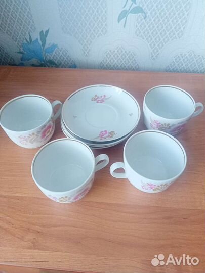 Чашка с блюдцем СССР