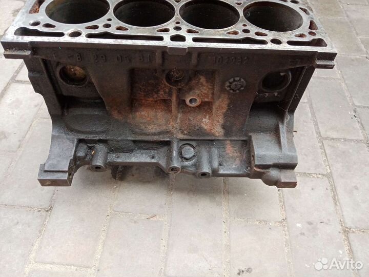 Блок цилиндров рено логан 1.4-1.6 8кл. +0.5
