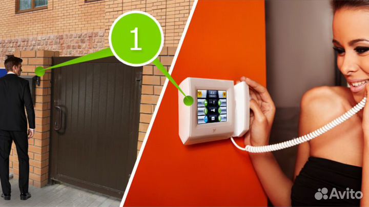 Установка и ремонт домофона и видео наблюдения