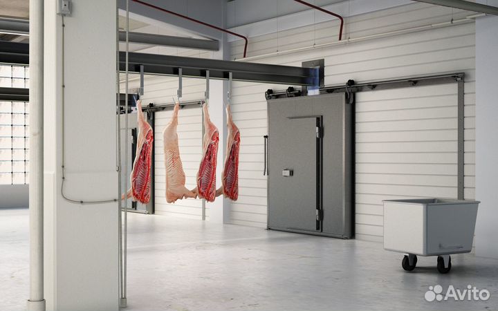 Холодильная камера для убойного цеха