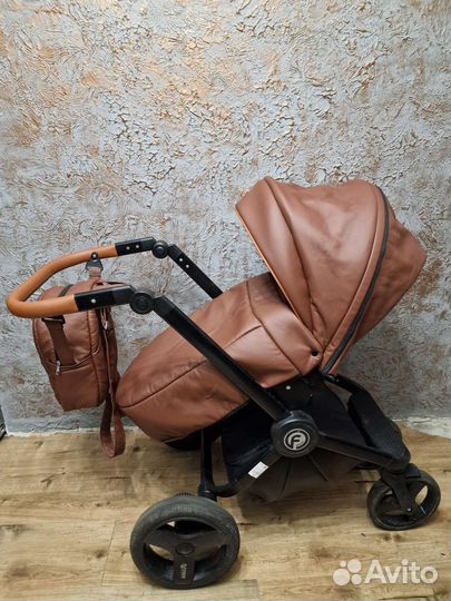 Коляска Verdi futuro 3 в 1, эко-кожа