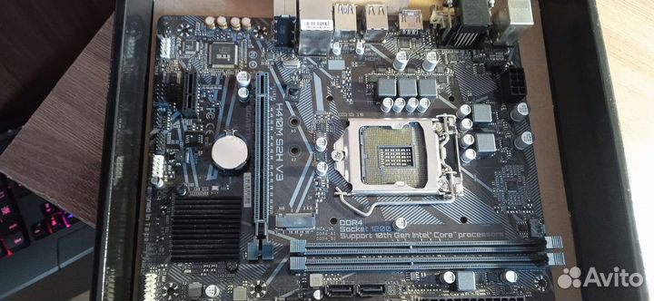 Материнская плата H410M S2H V3 1200 lga 1200 сокет