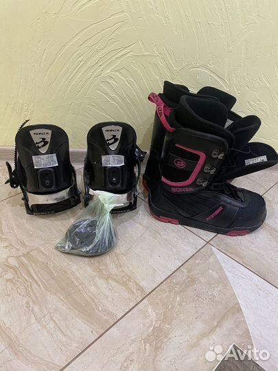 Сноубордические ботинки с креплениями Bonza