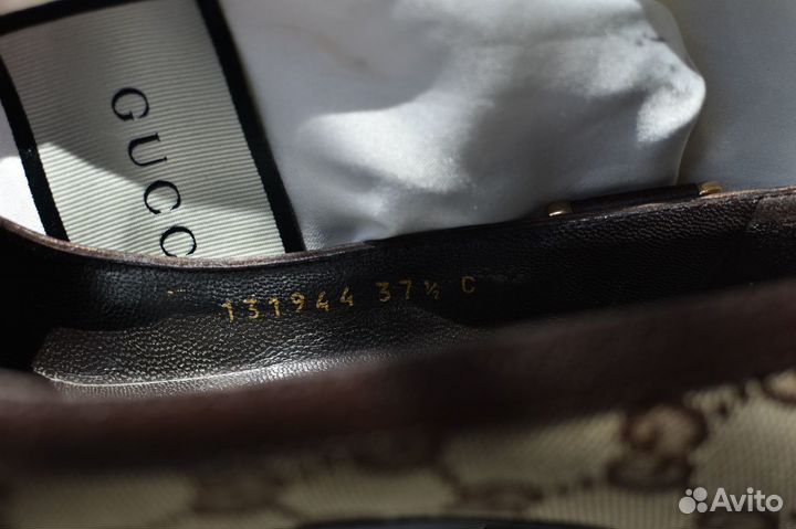 Туфли лодочки gucci оригинал 37,5