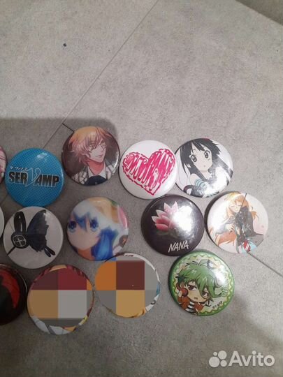 Аниме значки