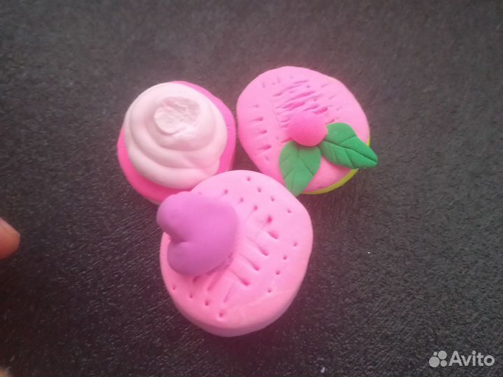 Печенье из воздушного пластилина