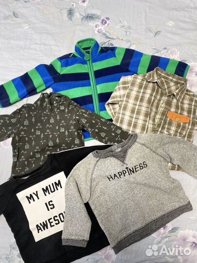 Пакет вещей на мальчика 80 86 размер