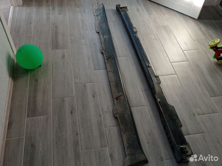 Пластиковые пороги Honda civic