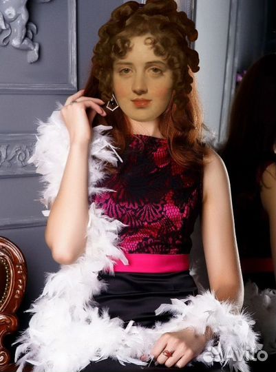 Боа из перьев