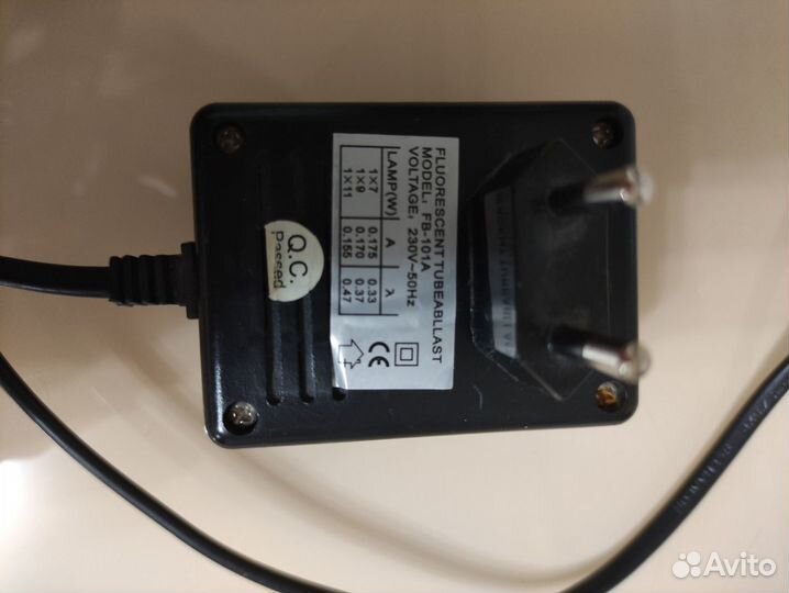 Лампа настольная светодиодная, трансформер