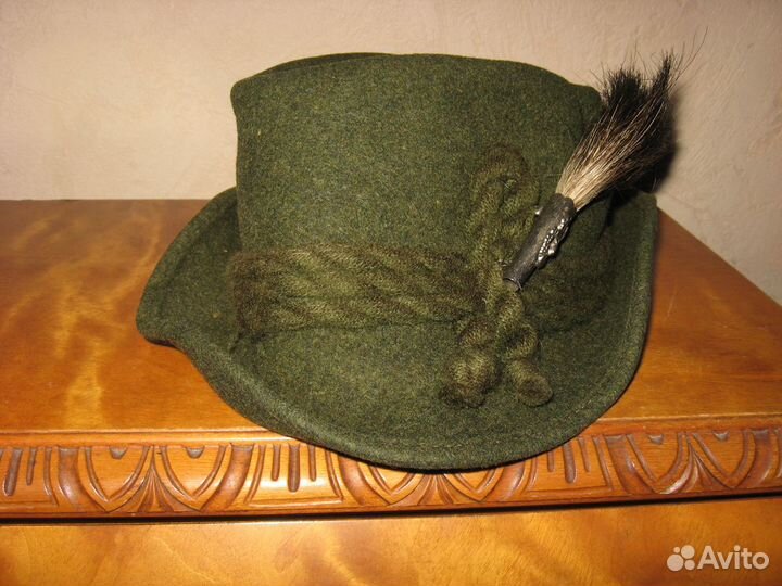 Винтаж шляпа охотника