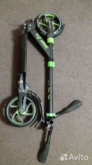 Самокат взрослый с большими колесами