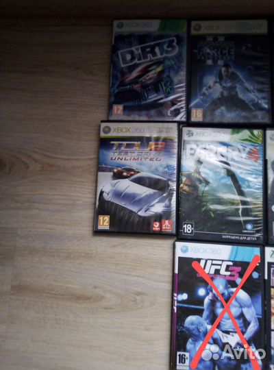 Диски на xbox 360