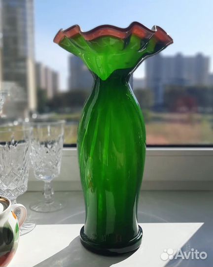 Редкая большая ваза Красный Май СССР