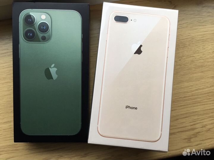 Коробка от Телефона iPhone 13 Pro Max, 8S Plus
