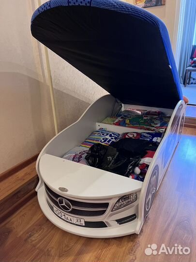 Детская кровать автомобиль