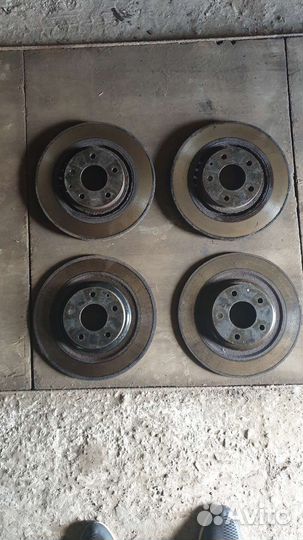 Тормозные диски Мазда сх-9 (TC) 2016-2022г