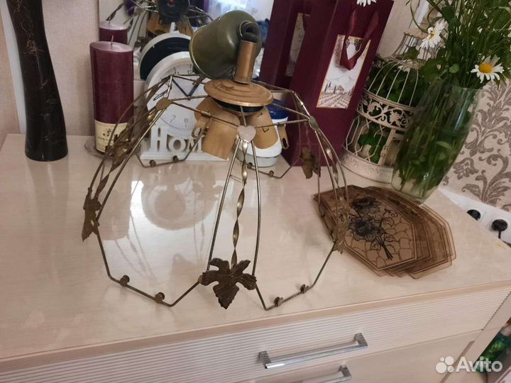 Ретро люстра абажур