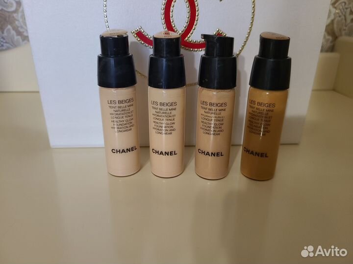 Chanel les beiges тональный флюид