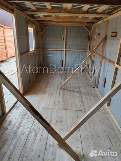 Бытовка металлическая хоз блок / С гарантией