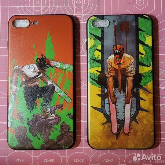 Чехол на iPhone 7/8 plus Человек-бензопила