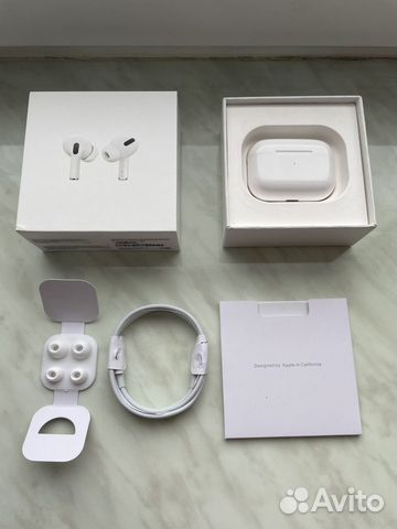 Беспроводные наушники Apple Airpods Pro c шум